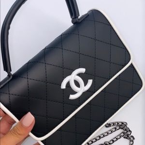 Double C Clutch Purse
